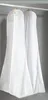 Nya stora 180 cm bröllopsklänningar klänningspåsar av hög kvalitet vit dammväska lång plagg täcker förvaring damm täcker 6172815