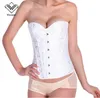 Corset corselet corselete women039s corsets overbust corsage white badice corzzet top bustier progroided up straitjacket9695057