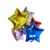 Foil Balloons Star Balls Happy New Year Party Decoration Air Helium Balloons Home For Christmas Gift For Holiday Birthday 5pcs