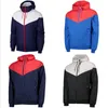 Mens Windbreak Jackets Autumn Running Jacket Thin Sports Windbreakers Sports Hooded