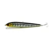 Hengjia Minnow Plastic Hard Bait 4colors 176mm 27.2g 2# hook heavy minnow Swimming depth 0.6-1.5m big 10pcs/lot fishing lure