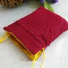 Handgjorda kinesiska knut Tassel Silk Brocade Pouch Jewelry Presentv￤skor H￶gkvalitativ satin -dragkastp￥sar Sachet 2st/Lot