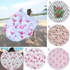 Flamingo Beach Towel 150*150cm Round Tassels Picnic Blanket Summer Swimming Bath Towels cartoon Shawl Yoga Mat C4256