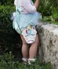 ユニコーンかわいい赤ちゃんコイン財布子供女の子バックパックファッション子供用バッグメッセンジャーショルダーレザーA1705