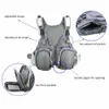 Fly Fishing Backpack & Vest Combo Grey Fly Fishing Vest Pack Fishing Sling Pack With Hard Shell Storage for Tackle Gear and Accessories