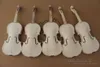 1pcs 4/4 unfinished violin flame maple back Russian spruce top Hand made parts