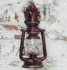 Lanterna lampada a cherosene, lampadario in ferro battuto sala da pranzo salotto camera da letto studio casa da tè creativa moderna lampada rurale