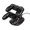 USBデュアルゲームパッド充電器コントローラゲームコントローラ電源充電ステーションスタンドSony PlayStation 4 PS4高品質高速船