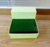 Sacchetto di cuoio di Card140mm * 85mm 0.8KG degli articoli delle vigilanze del regalo delle carte della vigilanza di verde di nuovo stile di trasporto per la scatola di orologio degli uomini.