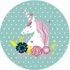 Cartoon Pony Round Chiffon Unicorn Beach Towels Summer Travel Picnic Blanket Beach Cover Towel Swimming Shawl Mat V34634818