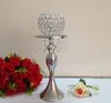 40 cm (h) boule de cristal porte-bougie de mariage fleur vase table centre de table accessoires de mariage chandelier candélabre décoration décor de fête à la maison