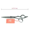 Meisha 6.0 "forbici per capelli umani in acciaio giapponese a forma di foglia di salice taglio tesouras per barbieri salone di alta qualità parrucchiere cesoie HA0419