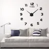 [M.Sparkling] 3D DIY Digital Wall Clock New Design Watch Home Decor Gift Modern Self Adhesive Electronic Large Wall Clocks 3M004