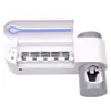 Sterilizzatore UV Portaspazzolino Dispenser automatico di dentifricio Squeeze Cleaner Portaspazzolino antibatterico Rack Set famiglia