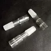 14 mm macho Adaptador de vidrio Boquilla Vástago Accesorios para fumar Cachimbas Tubo de herramienta para burbujeador Agua Bong Plataformas petroleras