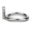 Adult supplies male virginity lock male penis bound stainless steel ring erotic male bird cage9356934