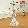 Creative resin Mannequin jewelry display stand necklace earrings rings jewelry storage rack 18cm mini model shape jewelries display props