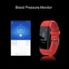 ID115 PLUS Smart Bransoletka Fitness Tracker Inteligentny Zegarek Tętno Monitor Smart Wristband Universal Android Plashones z Detal Box
