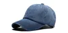 2018 nouvelles casquettes de boule en Denim mode unisexe casquette solide réglable chapeaux de protection solaire pour hommes et femmes personnalisation Caps5354189