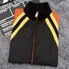 Lightwight Windbreaker Owezyjna odzież Mężczyźni Full Zippers Fashion Design Kurtka z kontrastem Kolor Hot Sale Kurtki Mężczyzna