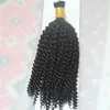 1 Jet black 1 Bundles 10 to 26 Inch Human Braiding Hair Bulk No Weft Mongolian Afro Kinky Curly Bulk Hair For Braiding