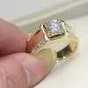 Anillo de joyería choucong para regalo del Día de San Valentín para hombre, anillo de boda de Plata de Ley 925 con diamantes de 1,5 quilates, anillo de compromiso para hombre