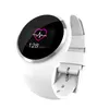 Sovo Q1 Bluetooth Smart Watch Homens Mulheres Aço Inoxidável Impermeável Dispositivo Wearable SmartWatch App Support para Android iOS