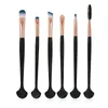 6pcs Fan shell Makeup Brushes Set Power Eye Shadow Brow Lip Concealer Fan Cosmetic Eyes Face Shell Make Up Brush Tool Kit