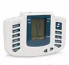 Elektrisk stimulator full kropp avslappna muskel digital massager puls ten akupunktur med terapi toffel 16 st elektrodduddar fr4938228
