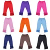 Nuovo arrivo Neonate Ruffle Leggings Bambini Cotone Pantaloni morbidi Primavera e Autunno Abbigliamento per bambini