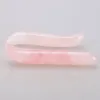 10 cm natürliche Rose Massage Roller Gesicht Massagegerät dünne Gesicht Instrument Zauberstab Guasha Kristall Vergnügen Stick für Frauen4961757