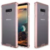 غطاء فون شفاف لسامسونج غالاكسي ملاحظة 9 8 S9Plus S8plus A8 المضادة للخطر الهجين لينة tpu الصعب pc واقية صدمات واضحة