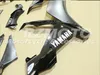 Moule d'injection nouveaux carénages pour Yamaha YZF-R1 YZF R1 2004 2005 2006 01 R1 04 05 06 Kit de carénage de moto ABS noir Q13