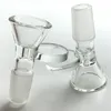 14mm 18mm szklana miska z grubym pyrex Clear szklany uchwyt blachy bongu bonga do bongs palenie rur wodnych