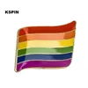 Gay Pride Rainbow Metal Badge Pin в броши Chapas Metalicas Kawaii Pins Set Rozet Set
