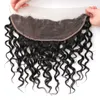 Meetu Brazilian Human Hair Bundles with Closure 13x4 Lace Frontal Body Deep Loose Indian Virgin Water Kinky Curly Extensions for W7819682