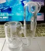 14mm/18mm Factory price ! Smoking Accessories Glass pipe glass ash catcher water pipe glass bong water pipe recycler oil rig ashcatcher