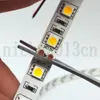 Süper Parlak 12V 5050 LED Esnek Strip Light Bant Şeridi 300LES 600LEDS Tek Çift Sıralı IP20 IP65 IP67 Su Geçirmez 22 Lümen