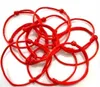 Rapide 100pcs / lot Kabbale fait à la main Bracelet à cordes rouges Bijoux mauvais œil Kabala Bonne chance Bracelet Protection -10253v