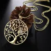 Petit cristal Animal hibou pendentif collier chaîne multicouche arbre de vie colliers bijoux SilverRose or pour femmes cadeau femme co1941786