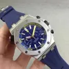 Quality VK Chronograph Watch Japanese Quartz en acier inoxydable Sport Men de montres pour hommes Watch5710598