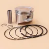 Kit de piston 82 mm pour piston moteur Honda GX340 + anneaux + goupille de poignet + clip pièce de rechange # H13101-ZE3-W00