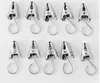 Curtain Clips Hook Window Shower Curtain Clips Rings Stainless Steel Drapery Clips Decorative curtains accessories SN775