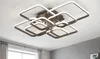 Modern LED-ljuskrona med fjärrkontroll akrylljus för vardagsrum Sovrum Hem ljuskrona tak LED-lampor