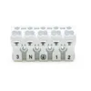 20PCS Spring Terminal Block Quick Lamp Wire Connector Electrical Cable Clamp Screw PlugOut Type Pitch 923 P05 white1594213