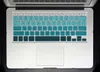 Custodia morbida per tastiera in silicone arcobaleno Custodia protettiva per MacBook Pro Air Retina 11 13 15 pollici Scatola al dettaglio antipolvere impermeabile US Ver
