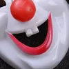Klassiker Röd näsa Clown Mask Jolly Mask Jester Mask Klädd upp Clown för Cosplay Make-Up Party Masquerade Nattklubb