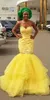 2018 Africa New Lace Yellow Prom Dresses Sweetheart Beads South Africa Mermaid Evening Gowns Miss Pageant Dress 2017 Vestidos De Party Gown