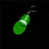 Färsk grön nyckelring fotbollsform mini rökrör hand tobak cigarettrör metall handrör6283436
