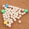 2000 pcs/lot 6mm ivoire rond perle Charm perles acrylique perle en vrac entretoises en plastique L3121 bijoux chauds bricolage